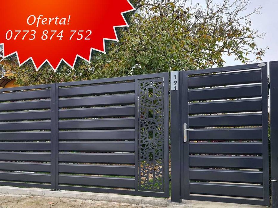 Garduri si porti, modele diferite, materiale diferite, pret avantajos