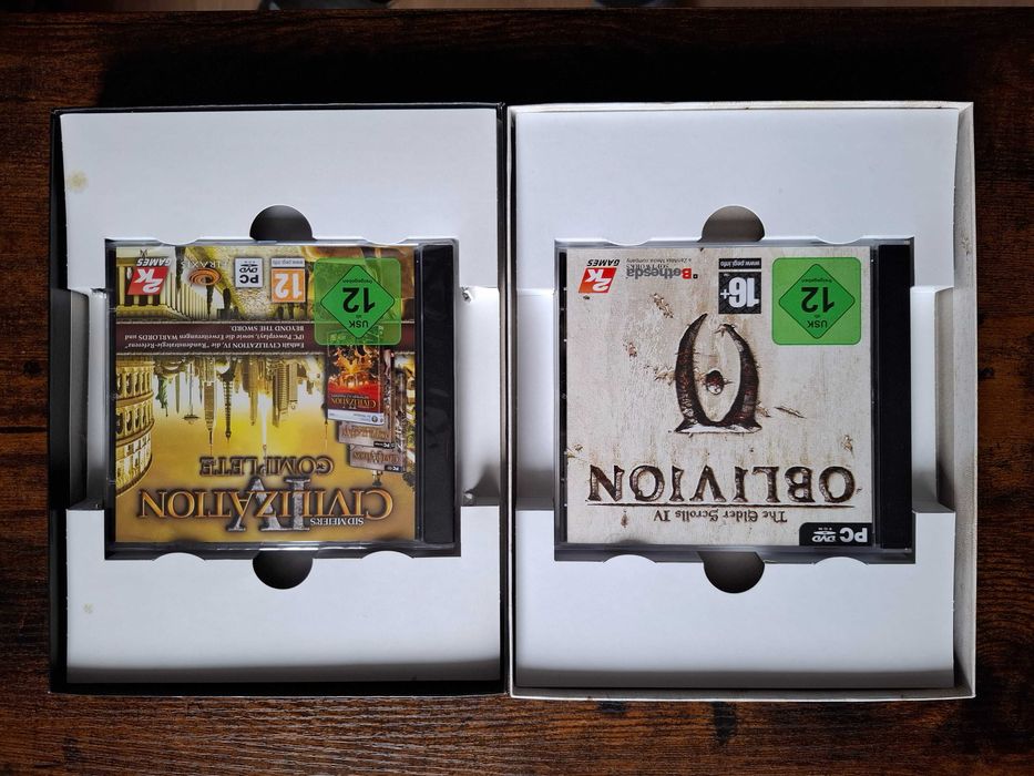 Jocuri PC - Oblivion si Civilization IV - Big Box