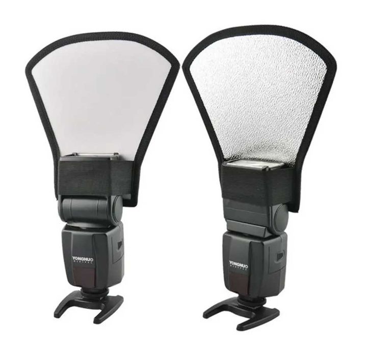 Универсален рефлектор / дифузьор за ръчна светкавица – Sony, Canon др.
