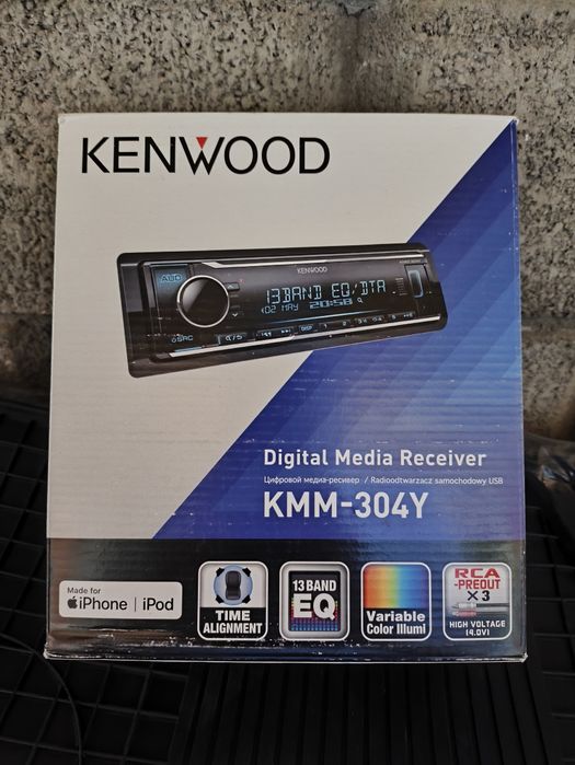 Магнитола Kenwood KMM-304Y
