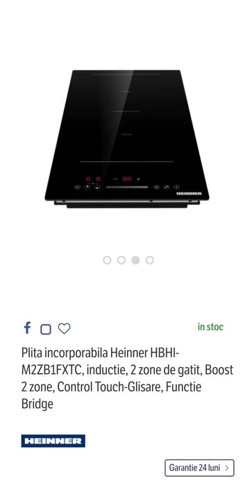 Plita incorporabila