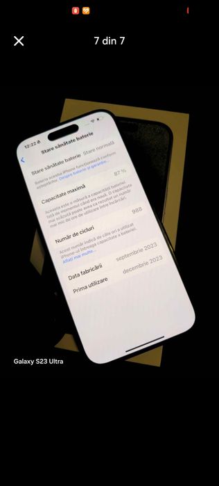 IPhone 15 Pro 1TB memorie ca Nou