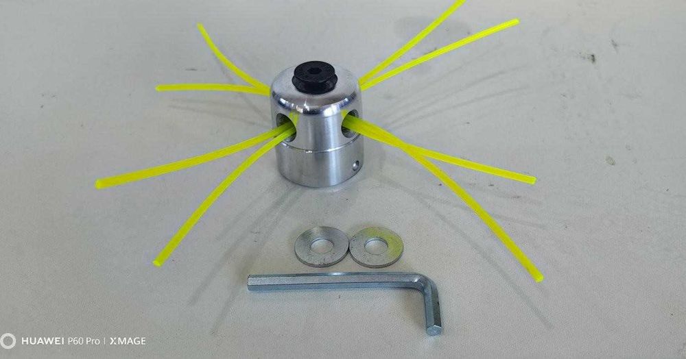 ШОК ЦЕНА!!! Универсална АЛУМИНИЕВА Глава/Шпула за Тримери с Корда.