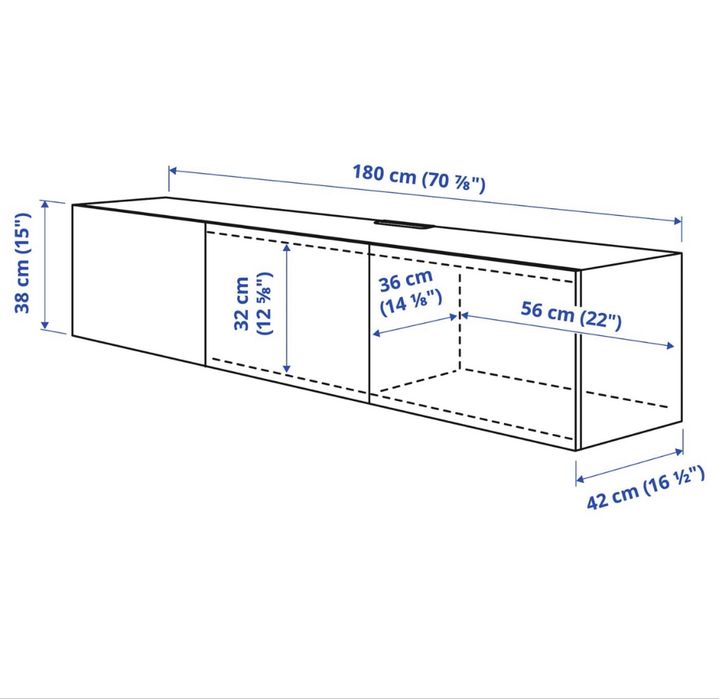 Comoda Besta IKEA