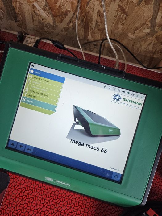 Hella Gutmann Mega Macs 66 in limba romana