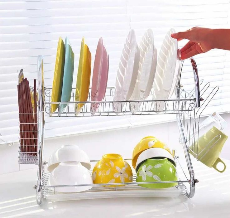 Сушилка для посуда полка этажерка idish sushilka доставка бесплатная