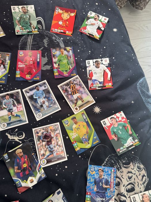 Topps and panini cards