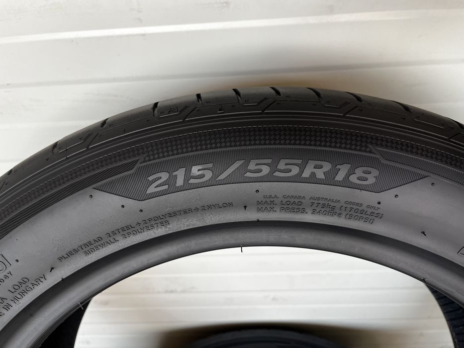 2бр летни гуми 215/55/18/ Nankook Ventus prime3/5.5мм/dot0716г/