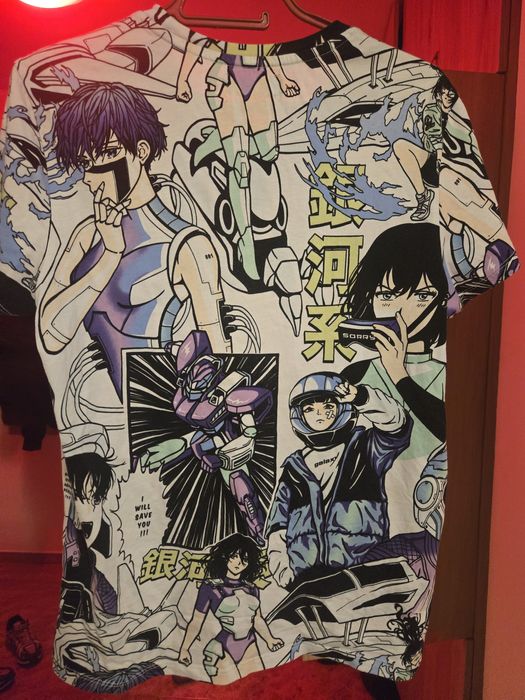 Oversize Тениски anime от new yoker и bershka рамер M и S