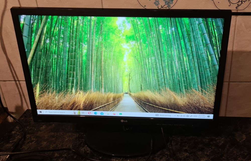 Monitor LG 24 inch VGA perfect funcțional,  preț fix