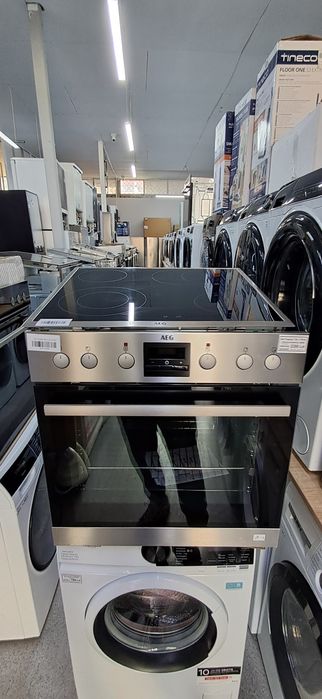 Set AEG Cuptor 72l + plita vitroceramica Import Germania Garanție