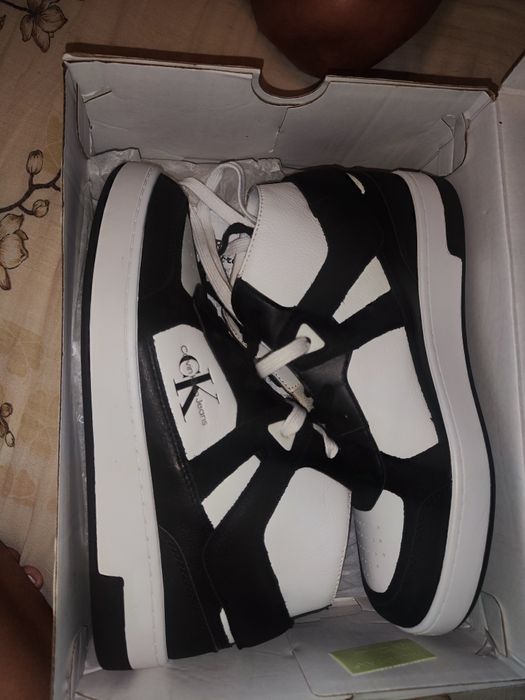 Ghete adidasi de piele calvin klein