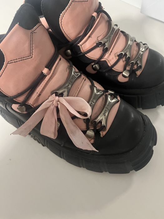 обувь new rock розовые