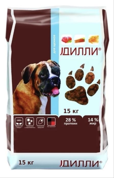 Корм для щенков Дилли