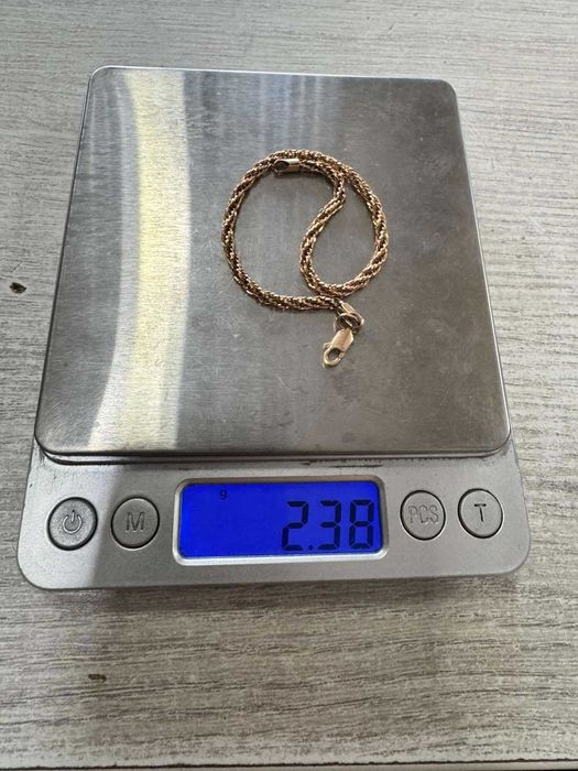 Златна гривна 14К 585 руско злато – 2,38 гр