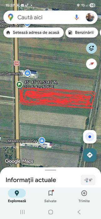 Vind teren extravilan