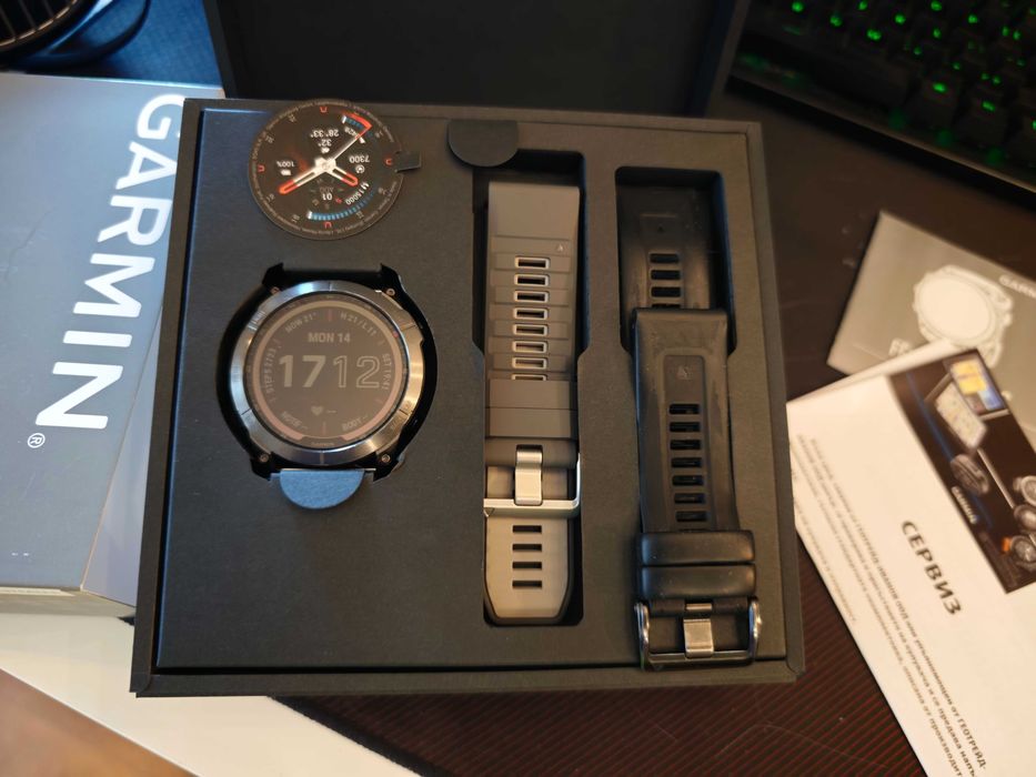 Garmin Fenix 7X Sapphire Solar