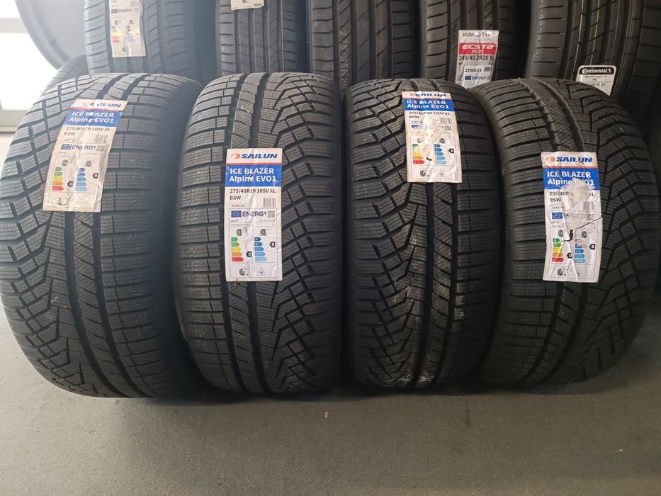 Нови зимни гуми 255 40 19 и 275 40 19 Sailun спорт пакет!