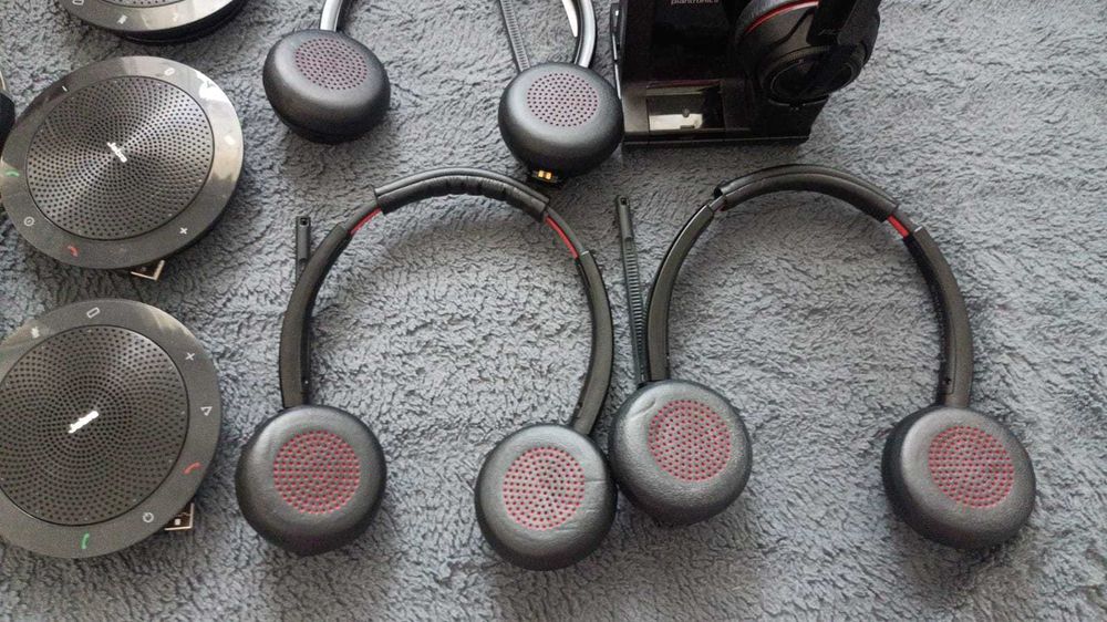 Set Căști & Speaker Business – Poly Jabra Plantronics Profesionale