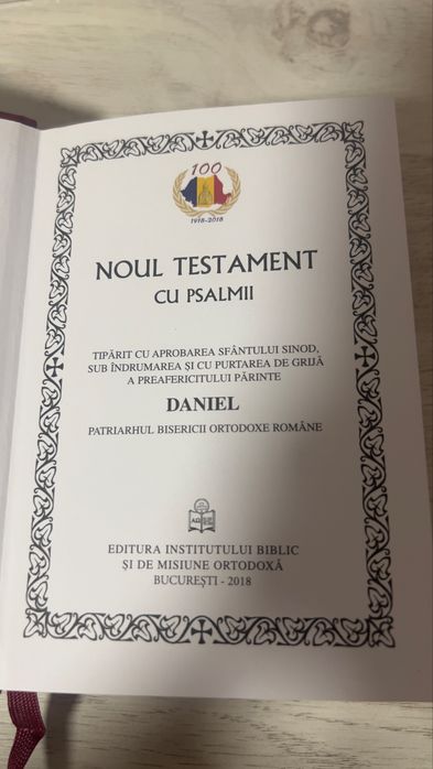 Biblia Ortodoxa si Cornilescu