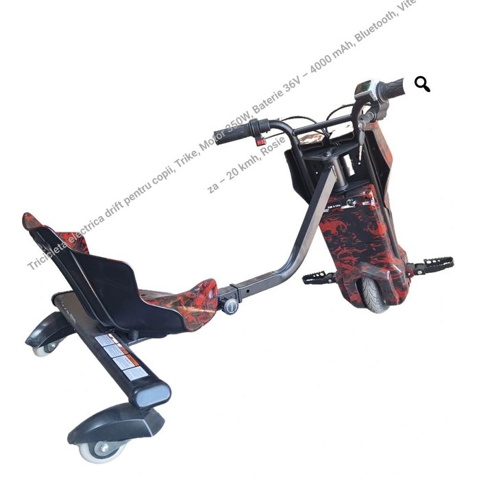 Tricicleta electrica pentru copiii