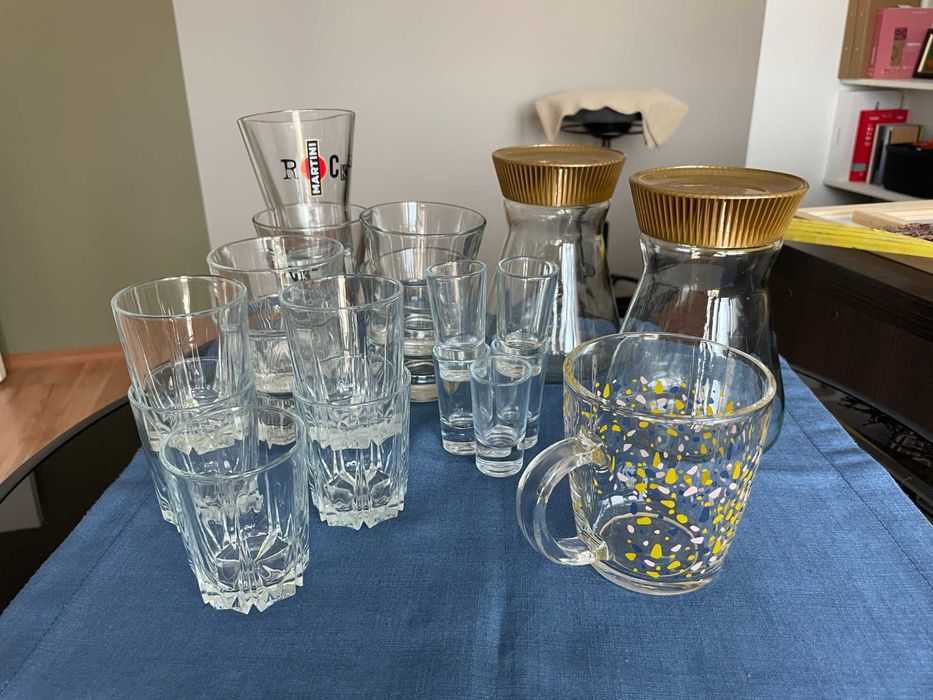 стклени чаши различни видове