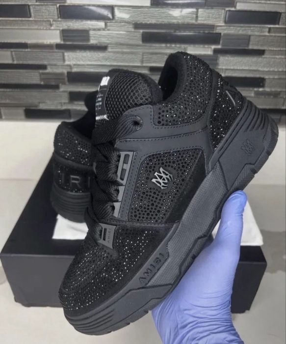 Amiri full black, crystal MA1