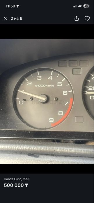 honda civic eg 1993г 1.5л