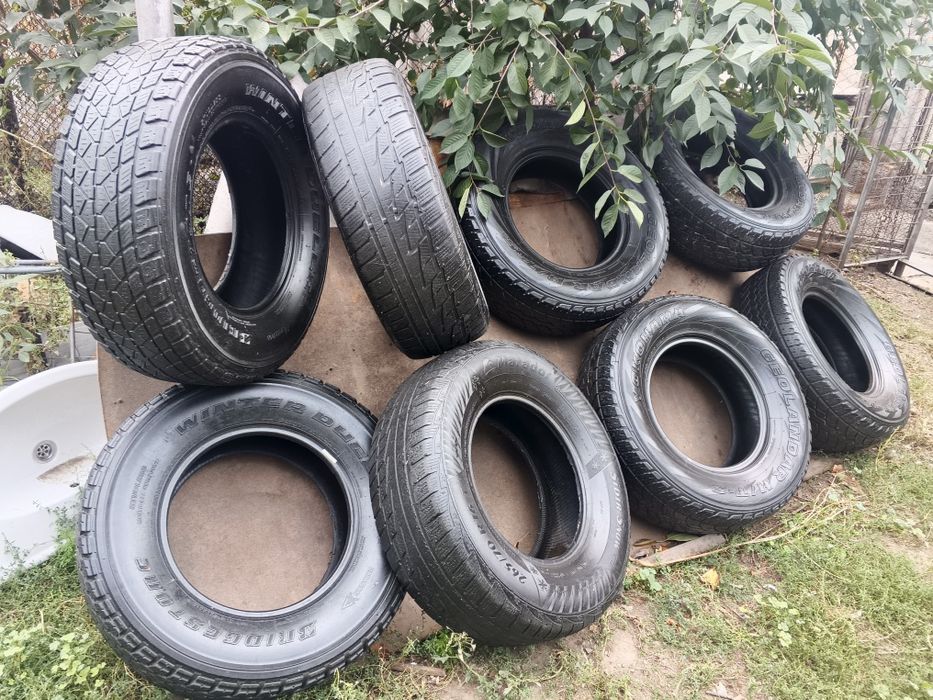 Продам Б. У шины зимние и летние