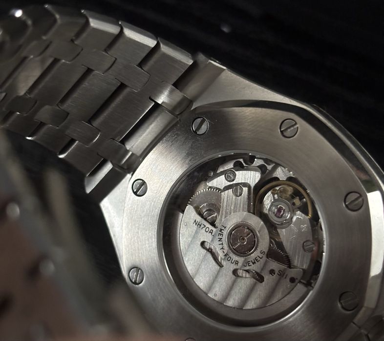 Seiko MOD Automatic NH70 Royal Oak Skeleton 41mm