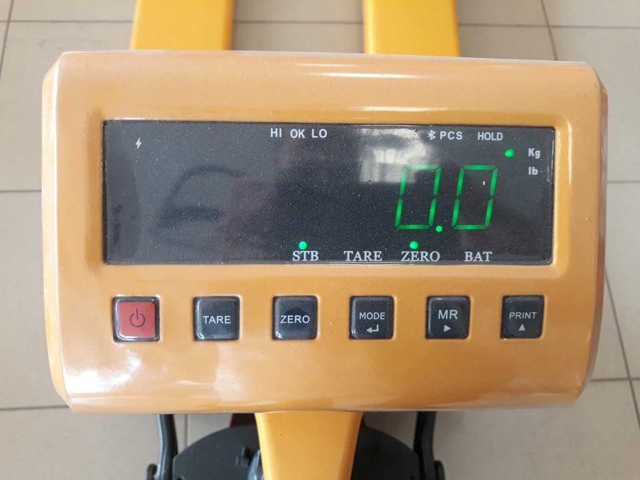 Палетна количка с везна (Кантарна палетна количка) на най-добри цени