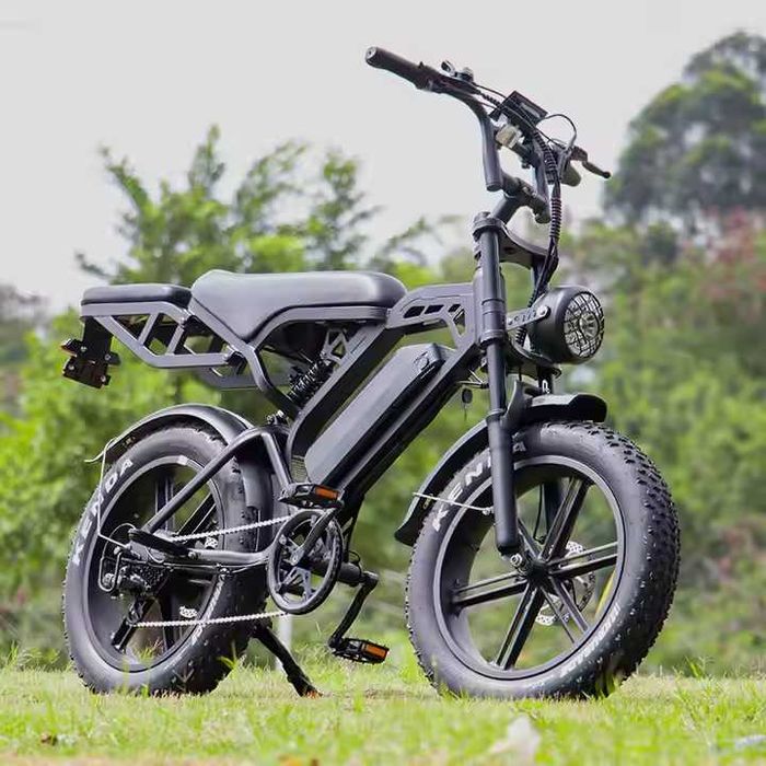 Електрически велосипед, Electric V8, 750W, 15.AH, Черен цвят