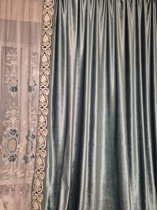 Шторы с тюлем красивые продам