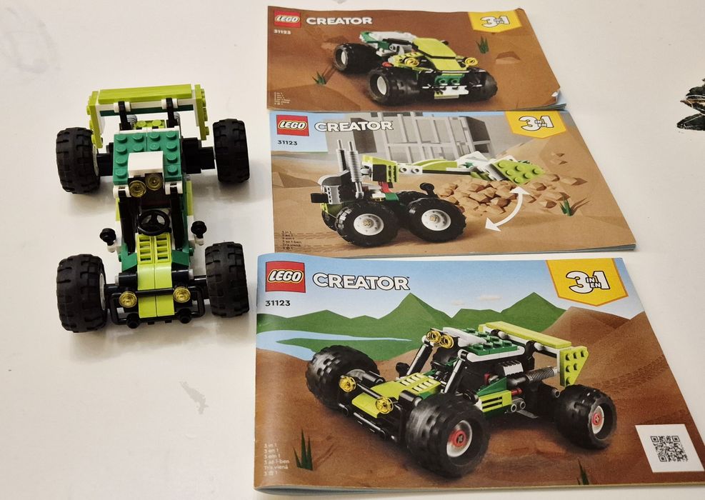 Set de Lego Creator 3in1 Automobil de teren Buggy, 7 ani+, 31123, Lego
