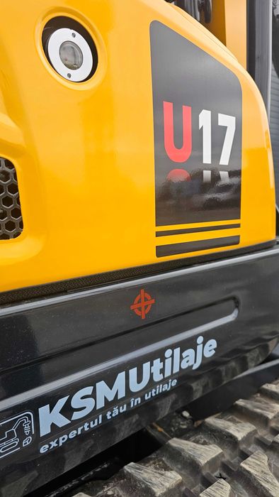 LICHIDARE STOC: Mini Excavator 1.8t Yuchai U17 + Pachet complet inclus | 3 Cupe • 5 Ani Garanție