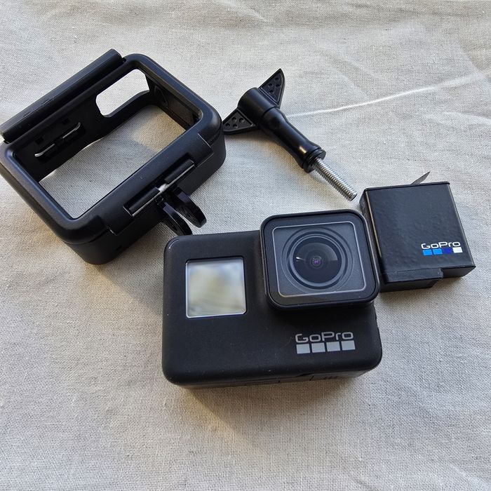 GoPro HER07 Black + аккумулятор + крепление