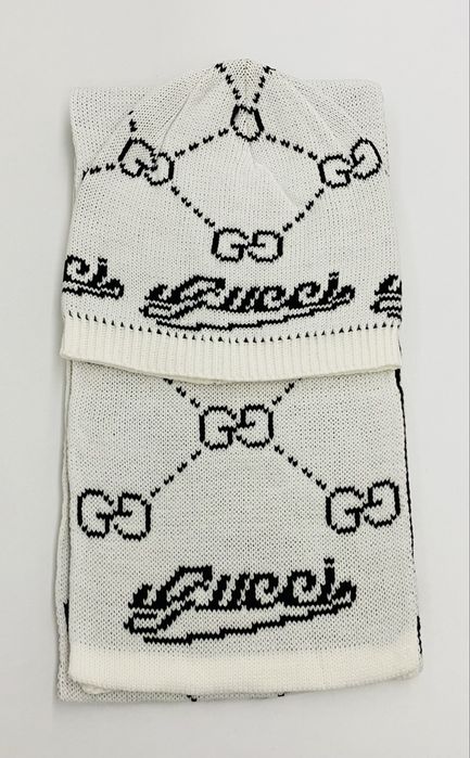 Комплект шал и шапка