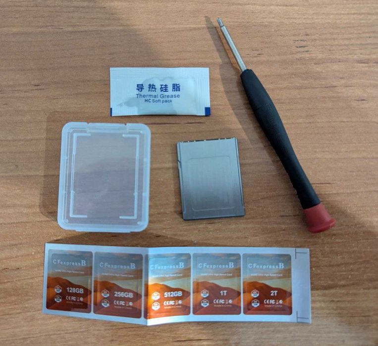 Адаптер NVMe 2230 на Cfexpress type B