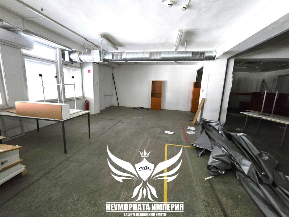 Под наем помещение, офис, склад, цех ателие 357кв.м гр.Пловдив западен