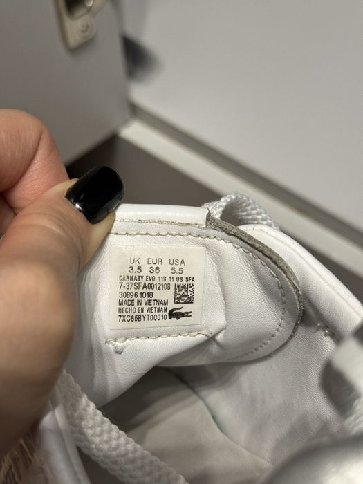 Кеды Lacoste женские