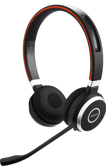 Безжични слушалки с микрофон Jabra - Evolve 65 SE MS, черни