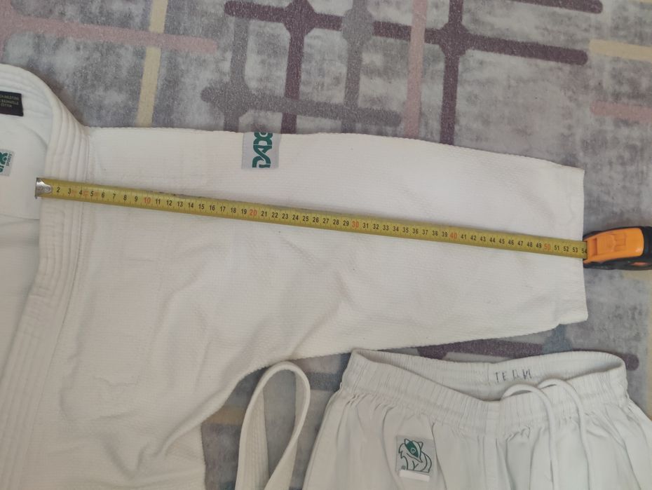 DAX  комплект за джудо 140см бял модел KIDS 450гр