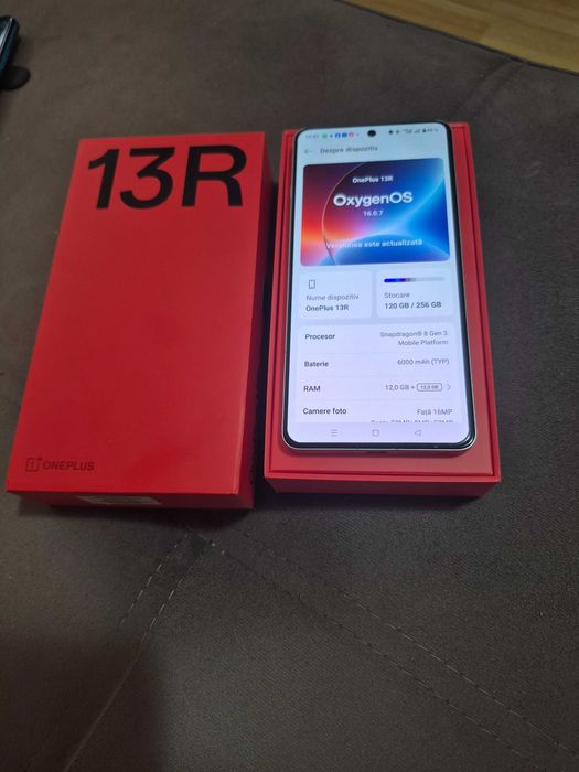 OnePlus 13R 256GB 12GB Ram ca nou in cutie