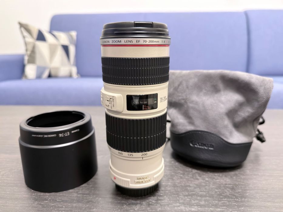 Vând Canon EF 70-200mm f/4L IS USM ca nou!