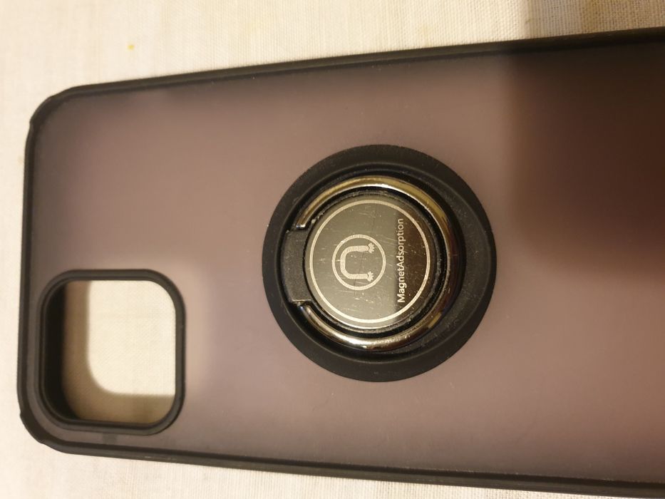 Husă  cu inel și magnet  iphone  12