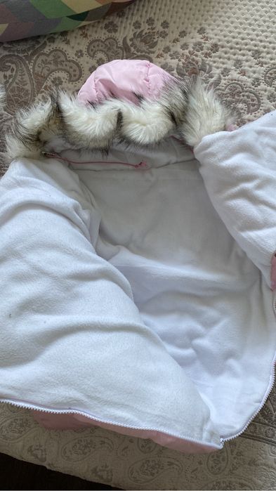 Продам конверт зимний для девочки