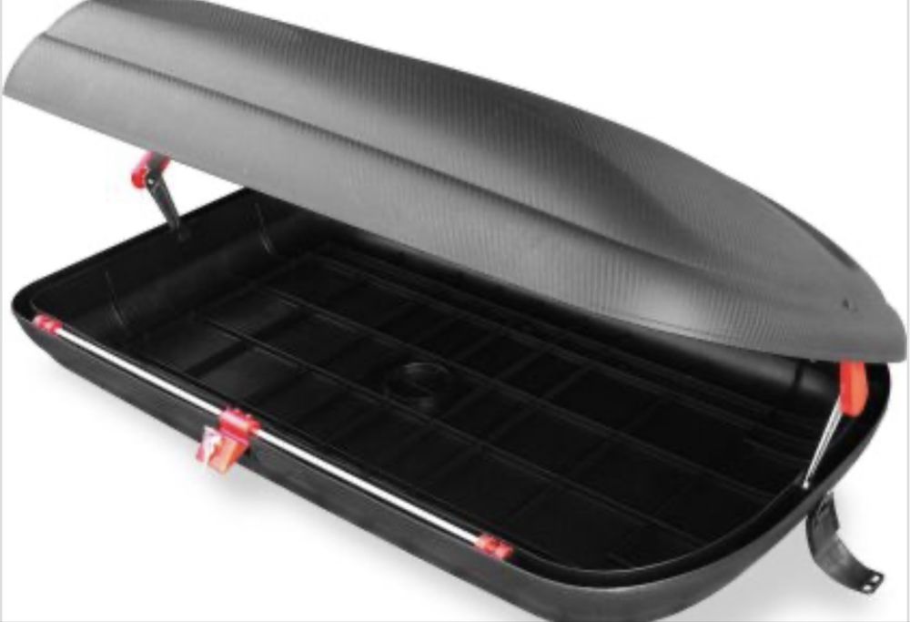 Автобокс Art Plast 200x79x38cm с ключ, 480 литра - черен карбон