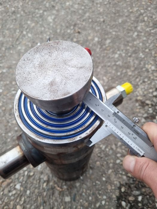 Cilindru hidraulic ridicare basculare remorca 7 tone 5 segmenti New