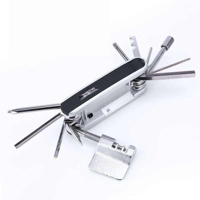 Set briceag ustensile bicicleta chei surubelnite presa lant kit imbus