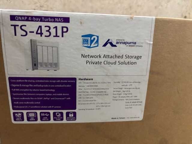 TS-431P Network Attached Storage Qnap